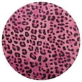 thumbnail image 3 of Leopard Print Pattern Round Rugs -Washable Non-Slip Small Round Area Rug Throw Soft Circle Rugs for Bedroom, Modern Print Indoor Carpet for Entryway Sofa Living Room, 3 of 6