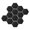 Black, variant on Hexagonal Wall Tiles Sound Absorbing Panels Suitable for Living Room Studios