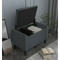 thumbnail image 4 of HMD Braylen Upholstered 29" Flip Top Storage Bench, 4 of 5