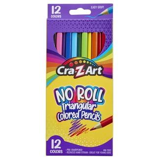 Cra-Z-Art Super Bright Colored Pencils 10 Count Pre-Sharpened Non