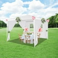 thumbnail image 3 of COBIZI Party Tent 10x10 Canopy Tents for Parties with 4 Removable Sidewalls, Waterproof Outdoor Tent for Weddings and Events, 3 of 8
