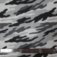 thumbnail image 3 of Silver Charcoal Camouflage Charcoal Waffle Brush Poly Rayon Spandex Knit Fabric, DIY Projects by the Yard - PRINT FABRIC, 3 of 3
