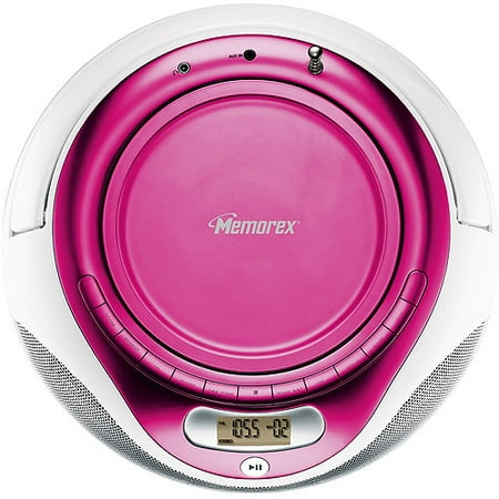 Memorex Mp3847 Boombox Pink