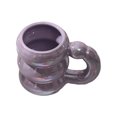 thumbnail image 2 of Matsuzay Taza de cerámica para café, té, agua, tazas creativas, contenedor de desayuno, taza colorida para parejas, tazas nórdicas de oficina, regalo Teteras Púrpura Matsuzay HA081409-05, 2 of 6