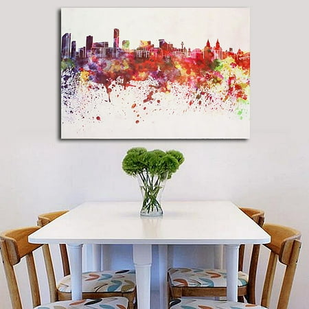 Uk Modern City Art Oil Painting Canvas Picture Home Wall Decoration Set No Frame Fashion Accessories Canada - Photo Frame Set For Wall Uk Uk Modern City Art Oil Painting Canvas Picture Home Wall Decoration Set No Frame Fashion Accessories Canada - Photo Frame Set For Wall Uk