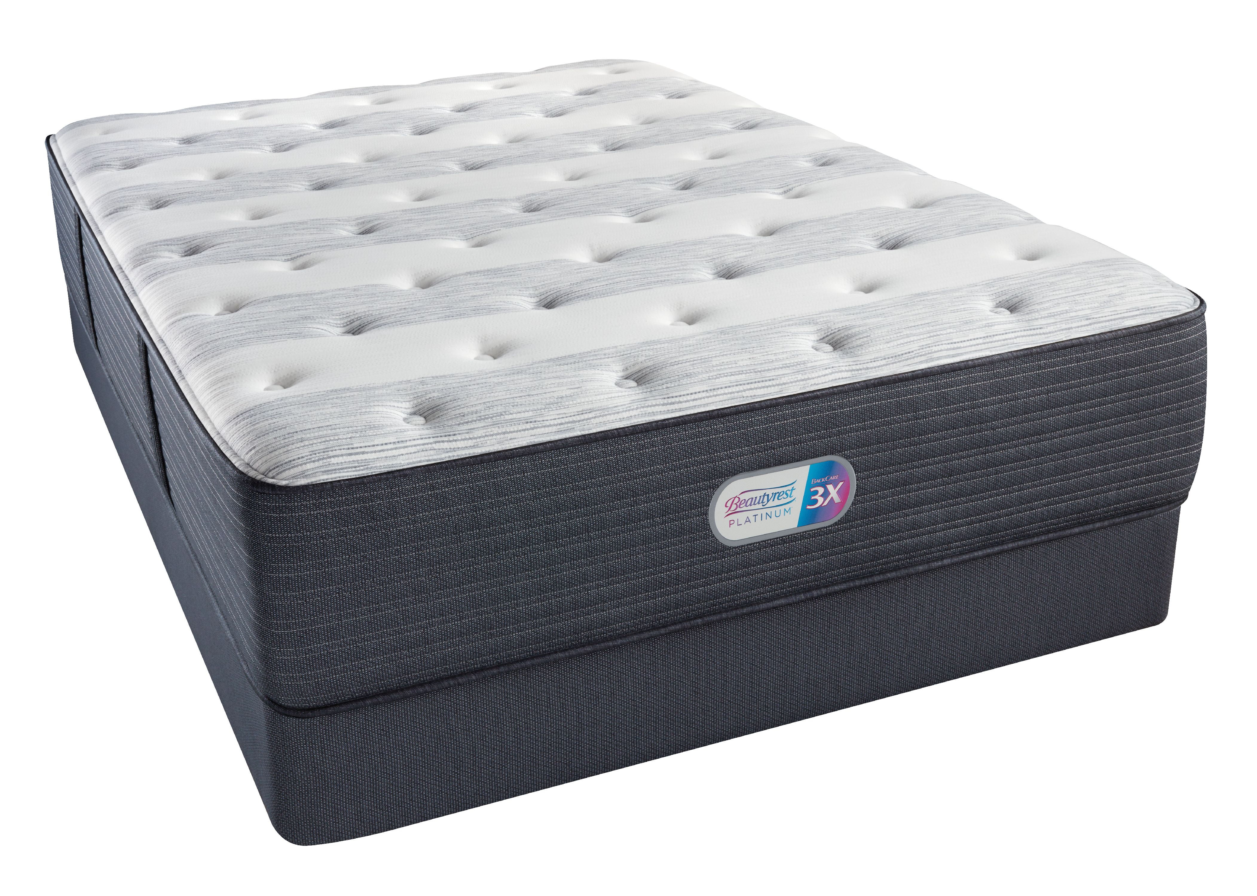Beautyrest Platinum Haven Pines luxury Firm Mattress Set In Home