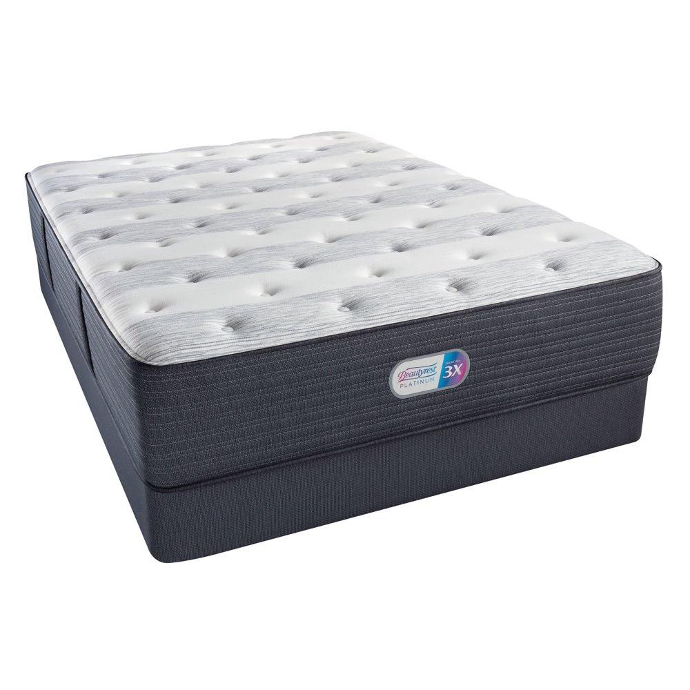 Beautyrest Platinum Haven Pines luxury Firm Mattress Set In Home