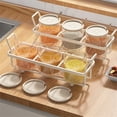 thumbnail image 6 of Condiment Jar Spice Container Seasoning Box With Lids Spoons For Kitchen Counter, 6 of 8