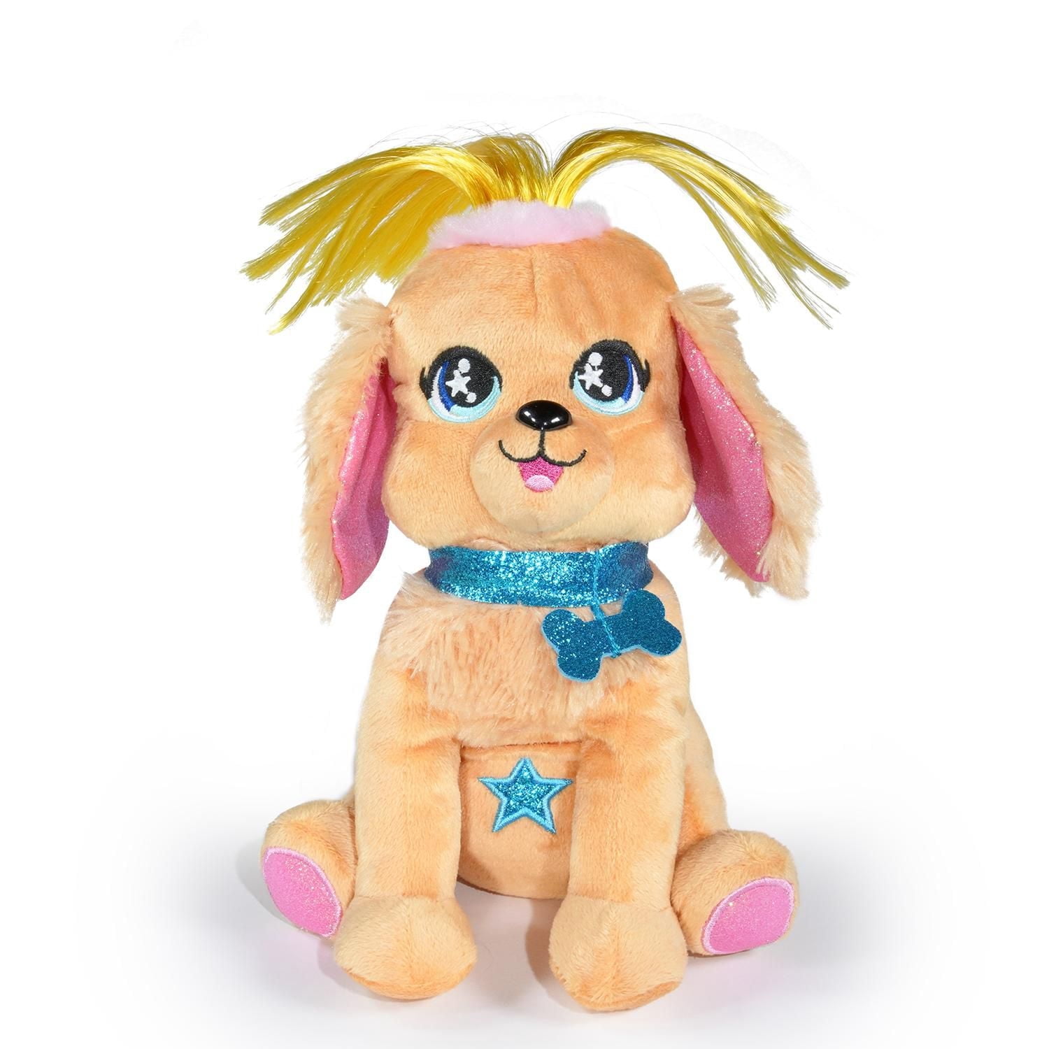 Pet Starz - Billy the Golden Retriever - Dancing Rockstar Plush Doll