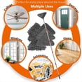 thumbnail image 2 of 1 Juego de Trapeador de Pared con , Trapeador de Microfibra Triangular Giratorio de 360°, Trapeador Ajustable para Polvo Seco y Húmedo., 2 of 5