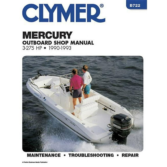 Mercury 3-275 HP OB 90-1993 (Paperback)
