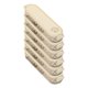thumbnail image 2 of ¡Ofertas especiales! Recipiente para dumplings con tapa de seis capas (blanco crema). Liquidación de recipientes para dumplings., 2 of 8
