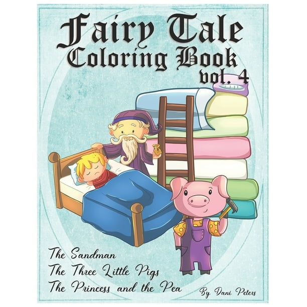 the princess and the pea coloring pages