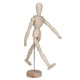 thumbnail image 2 of Maniquí Articulado de Madera Sincero Cuerpo Flexible y Base Estable, 2 of 9