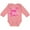 Mauve, variant on Inktastic Valentine's Day My Gigi Loves Me Hearts and Lips Boys or Girls Long Sleeve Baby Bodysuit