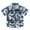Light Blue, variant on MUXiin Toddler Tshirts Boys Button Up Cartoon Print Hawaiian Shirts for Boys Short Sleeve Beach Holiday Shirts Comfortable Shirt Toddler To Big Kid