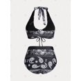 thumbnail image 2 of Bikini Acolchado Sujetador Cordones Tamaño Grande Rosegal Camisetas sin mangas de talla grande, 2 of 5