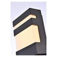 thumbnail image 4 of Raine Integrated LED wall sconce in black, 4 of 4
