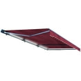 thumbnail image 4 of ALEKO AWCL13X10BURG37 Motorized LED Half Cassette Retractable Awning 13 X 10 Feet, Burgundy, 4 of 9