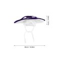 thumbnail image 2 of BESTYASH Sombrero Disfraz Seta Morado Con Kawaii Y Correa Para Uso En Festivales Y, 2 of 7