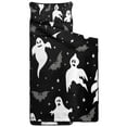 thumbnail image 2 of Spooky Halloween Silhouette Pattern Toddler Nap Mats for Kids Preschool,59"x22" Sleeping Mat Bag or Kids,Toddler Sleeping Bag,Toddler Nap Mat or Daycare, 2 of 6