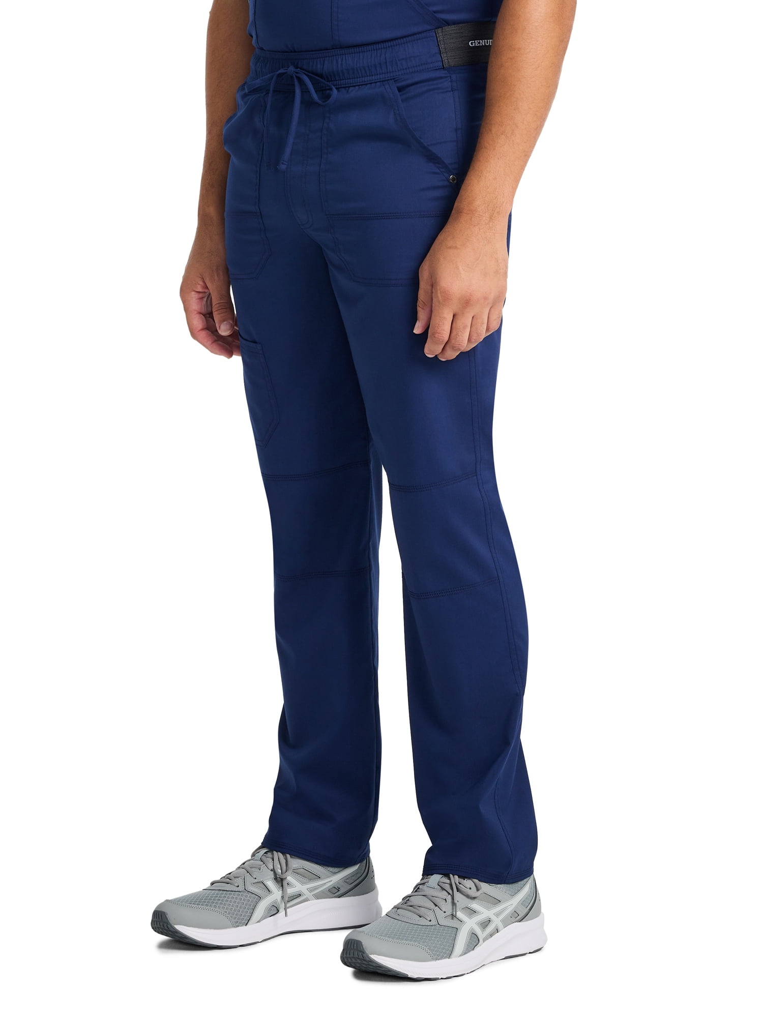 Genuine Dickies Men's Stretch Drawstring Straight Leg Cargo Scrub Pant