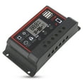 thumbnail image 4 of LCD Solaire, 2.5A Double Panneau PWM Pala Contrôleur 5V Gato Régulateur Identification Automatique 12V 24V60A, 4 of 8