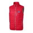 thumbnail image 2 of Men's Cutter & Buck  Red South Bend Cubs Rainier PrimaLoft Big & Tall Eco Insulated Full-Zip Puffer Vest, 2 of 3