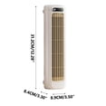 thumbnail image 3 of Small Silent Wall-Mounted Kitchen Fan, Compact No-Drill Installation, Adjustable Airflow, Space-Saving Design, Quiet Operation for Tight Spaces, 3 of 5