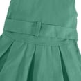 thumbnail image 7 of EnJoCho Girls Summer Denim Dress Sleeveless Button Down Collared Jean Dresses Y2K Pleated A Line Dress with Belt Toddler Maxi Dress Summer, 7 of 7