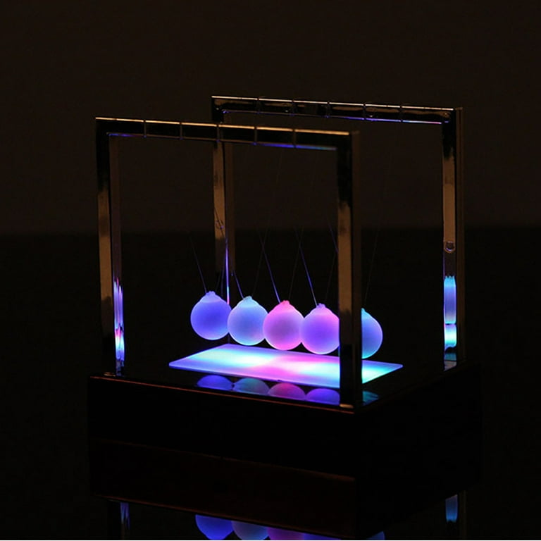 Led sales newton's cradle