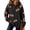 Black, variant on TOMVIGX Football Sweatshirts for Women Cute Oversized Graphic Hoodies Team Fans Touchdown Tops Sunday Funday Tailgate Season Clothes L