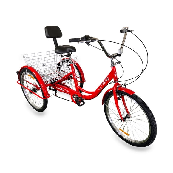 Triciclo para Adultos con Cesta