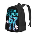 thumbnail image 2 of Six Seven Emojis Backpack Fashion Travel Backpack Laptop Backpack Simple And Large Capacity Backpack 16.5 Inch, 2 of 9