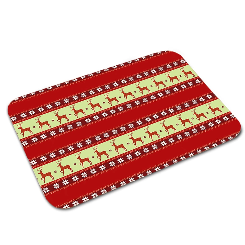 Santa Claus Christmas Mat Outdoor Carpet Merry Christmas Decor for Home