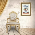 thumbnail image 3 of Mollie B. 23x32 Gold Ornate Wood Framed with Double Matting Museum Art Print Titled - Patriotic Flowers, 3 of 4