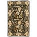 thumbnail image 2 of Safavieh  Handmade Floral Bells Charcoal Grey Hand-spun Wool Rug (3' x 5'), 2 of 5