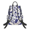 thumbnail image 2 of Balery Blue And White Porcelain Pattern Lightweight Backpack for Men and Women - Durable and Water-Resistant, Ideal for School, Work, Travel, and Everyday Use, 2 of 9
