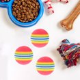 thumbnail image 3 of Miangastore 8pcs Creative Pet Dog Ball Interesting Puppy Toy Ball Bouncy Ball Funny Dog Playing Toy for Outdoor Indoor (Random Style), 3 of 8