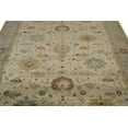 thumbnail image 3 of Beige & Light Blue Floral 12X15 Osh Chobi Peshawar Oriental Rug, 3 of 11