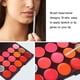 thumbnail image 3 of Pincel de Pestañas, 100 piezas de diseño de labios de bisel desechable seguro e higiénico, Mujeres para la tiesta cosmética, 3 of 7