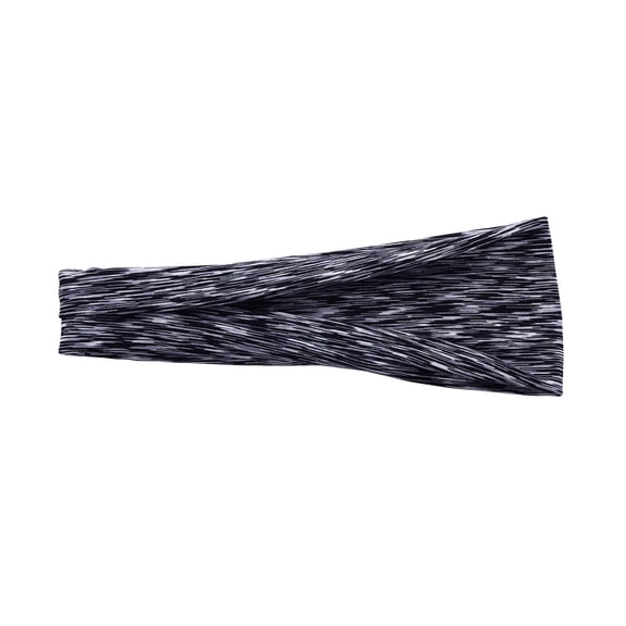 Xinwanna Women Sweat Bands Non Slip Workout Headbands Sports Yoga Running Headband Moisture-Wicking Breathable Fabric Headband (Black)