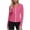Hot Pink, variant on Women's Hooded Full Zip Long Sleeve Athletic Jacket, Soft Lightweight Stretchy Compression Top, Slim Fit Casual Outerwear for Running Hiking Outdoor