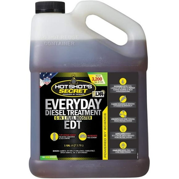 Hot Shots HSSEDT01G 1 gal Secret Everyday Diesel Treatment Additive