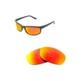 thumbnail image 5 of Walleva Fire Red Polarized Replacement Lenses for Ray-Ban RB2027 62mm Sunglasses, 5 of 5