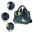 thumbnail image 5 of Lunch Bag Portable Crossbody Meal Bag Cooler Bag Insulated Lunch Bag Food Bag Handheld & Crossbody Design Moon Beauty, 5 of 6