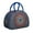 Blue-16, variant on Boho Chic Lunch Box Bag for Women, Earthy Style Insulated Tote, Leakproof and Durable, Great for Office Lunch or Outdoor Use