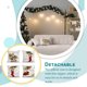 thumbnail image 4 of Ounissouiy 4 unidades/juego de funda de almohada para fiesta de Año Nuevo de Navidad, funda de almohada, Protector de cojín, sofá cama para Kits de decoración para fiestas, 4 of 6
