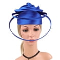 thumbnail image 5 of AKEGAMN Women's Kentucky Derby Tea Party Fascinator Headband, Blue One Size, 5 of 7