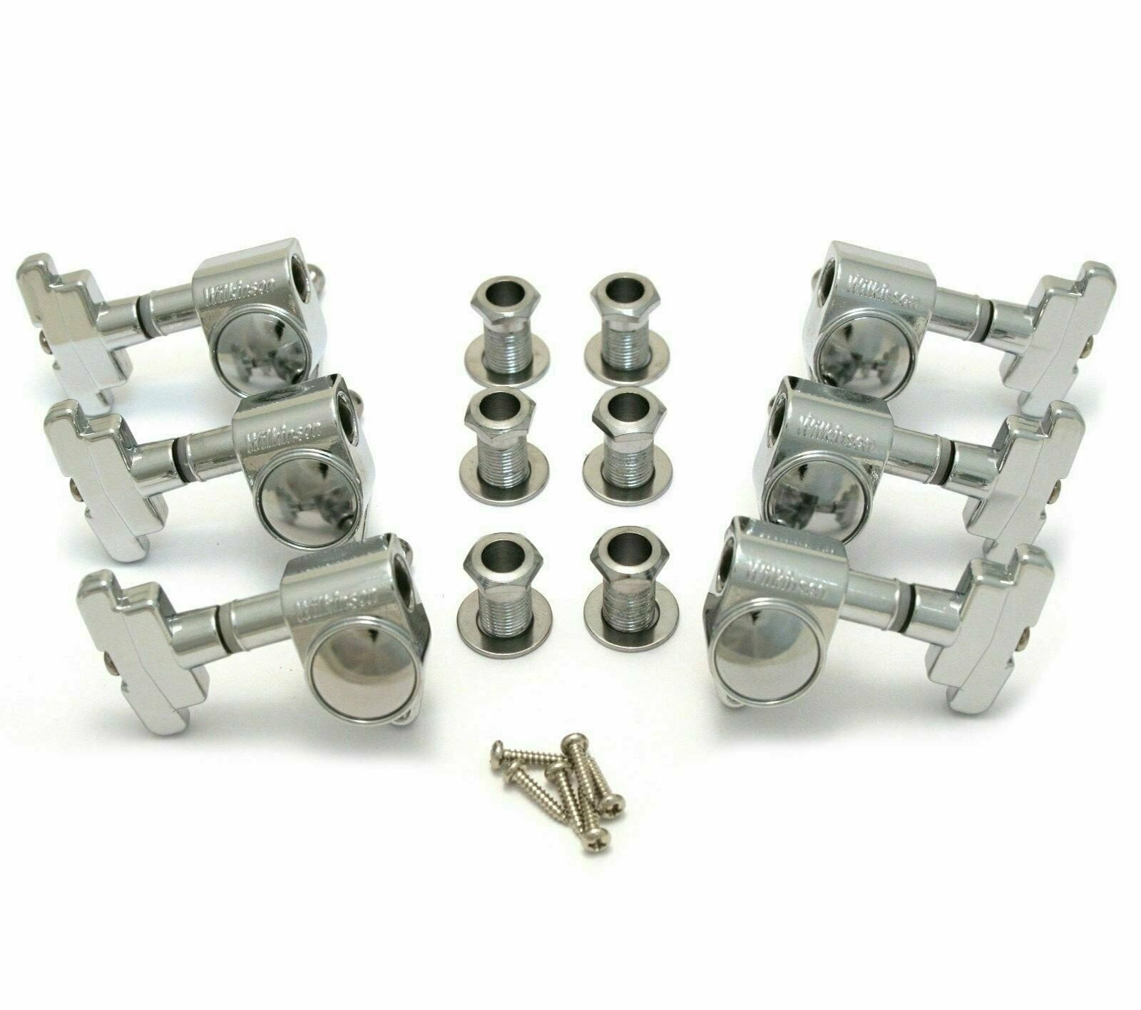 Wilkinson Guitar Tuners Chrome 3x3 Imperial Style Guitar Tuning Pegs WJ309CR